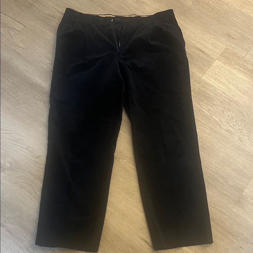 Santorelli - Men's navy corduroy pant